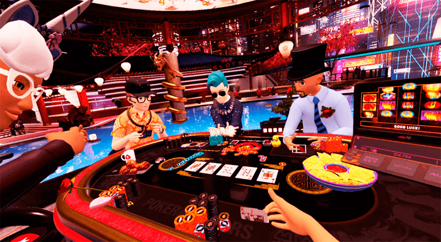 vr live casino